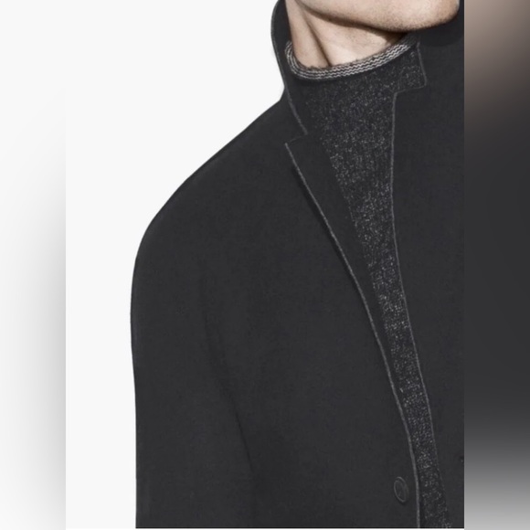 John Varvatos Raw Edge Japanese Fabric Coat. Size USA 36 EU 46 - Picture 2 of 12